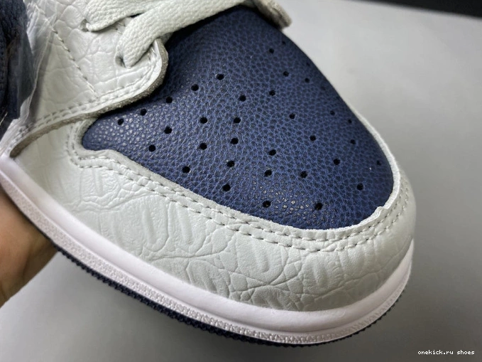 Cheap Air CW8576-200 Navy Grey 1 Blue Jordan 0730